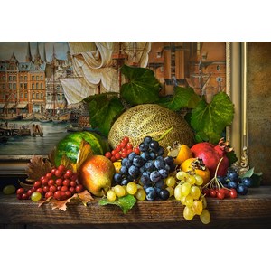 Castorland (C-151868) - "Still Life with Fruits" - 1500 pieces puzzle