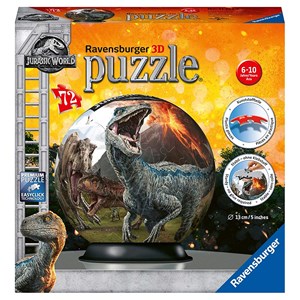 Ravensburger (11757) - "Jurassic World" - 72 pieces puzzle