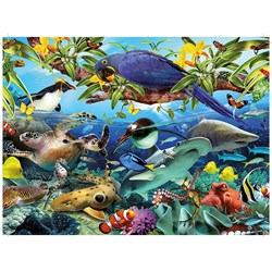 King International (05327) - "Animal World" - 12 24 36 50 pieces puzzle