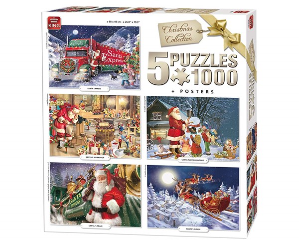 King International (05219) - "Christmas" - 1000 pieces puzzle