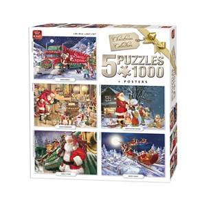 King International (05219) - "Christmas" - 1000 pieces puzzle