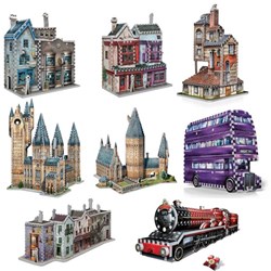 Wrebbit (Wrebbit-Set-Harry-Potter-4) - "Set Harry Potter" - 3930 pieces puzzle