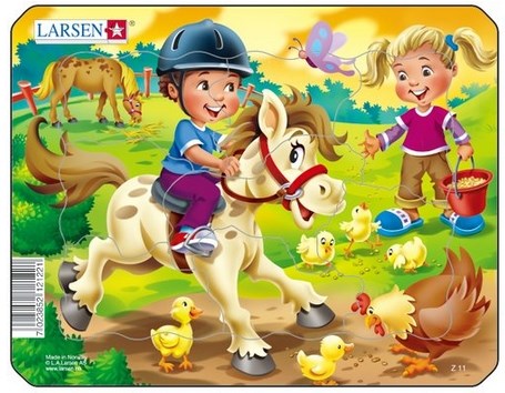 Larsen (Z11-3) - "Horse" - 9 pieces puzzle