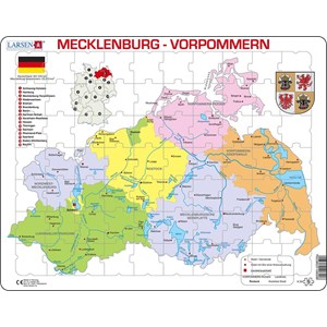 Larsen (K29) - "Mecklenburg-Vorpommern Political" - 70 pieces puzzle