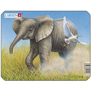 Larsen (M9-1) - "Elephant" - 9 pieces puzzle