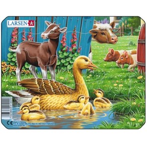 Larsen (M5-4) - "Farm Animals" - 7 pieces puzzle