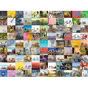 Ravensburger (16007) - "Bicycles" - 1500 pieces puzzle