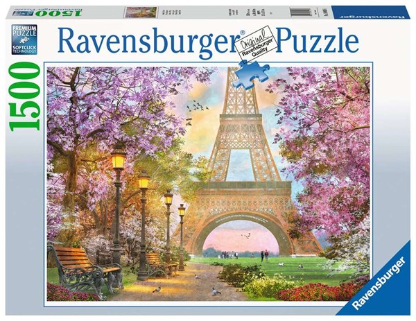 Ravensburger (16000) - "Paris Romance" - 1500 pieces puzzle