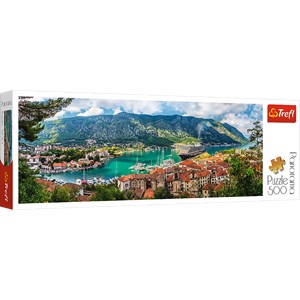 Trefl (29506) - "Kotor, Montenegro" - 500 pieces puzzle