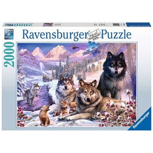 Ravensburger (16012) - "Winter Wolves" - 2000 pieces puzzle