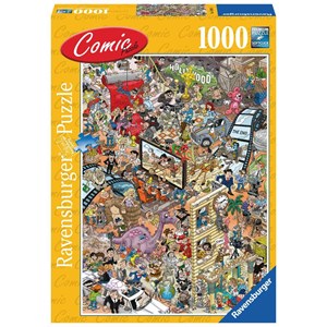 Ravensburger (14985) - "Hollywood" - 1000 pieces puzzle