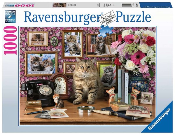 Ravensburger (15994) - "My Cute Kitty" - 1000 pieces puzzle