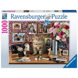 Ravensburger (15994) - "My Cute Kitty" - 1000 pieces puzzle
