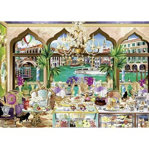 Ravensburger (13986) - "Dolcevita" - 1000 pieces puzzle