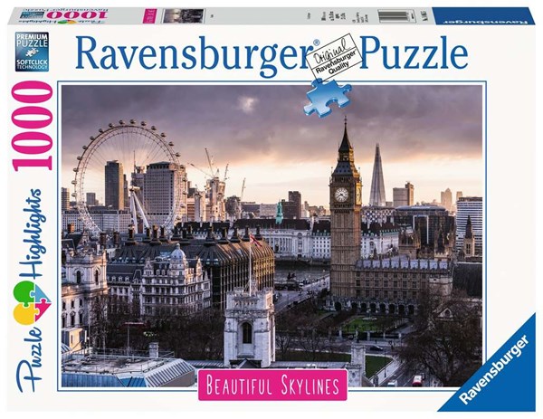 Ravensburger (14085) - "London" - 1000 pieces puzzle