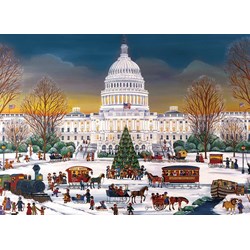 Eurographics (8300-5403) - "Christmas at the Capitol" - 300 pieces puzzle