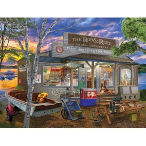 SunsOut (31443) - "Rod and Reel" - 300 pieces puzzle