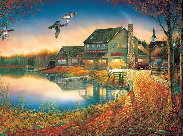 SunsOut (29037) - Sam Timm: "Duck Inn" - 1000 pieces puzzle