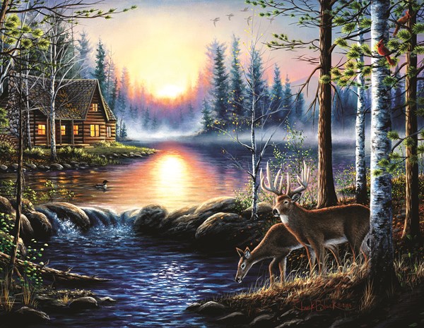 SunsOut (55104) - Chuck Black: "Total Bliss" - 1000 pieces puzzle