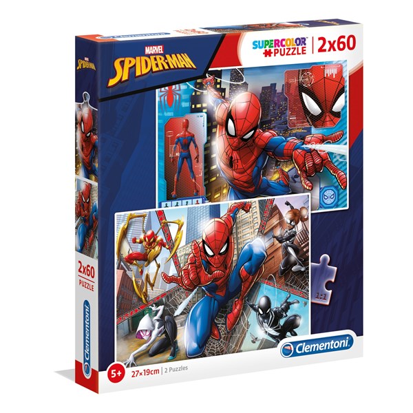 Clementoni (21608) - Marvel Spider-Man - 60 pieces puzzle