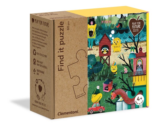 Clementoni (16219) - "Autumn Floor" - 60 pieces puzzle