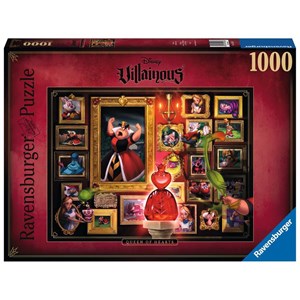 Ravensburger (15026) - "Queen of Hearts" - 1000 pieces puzzle