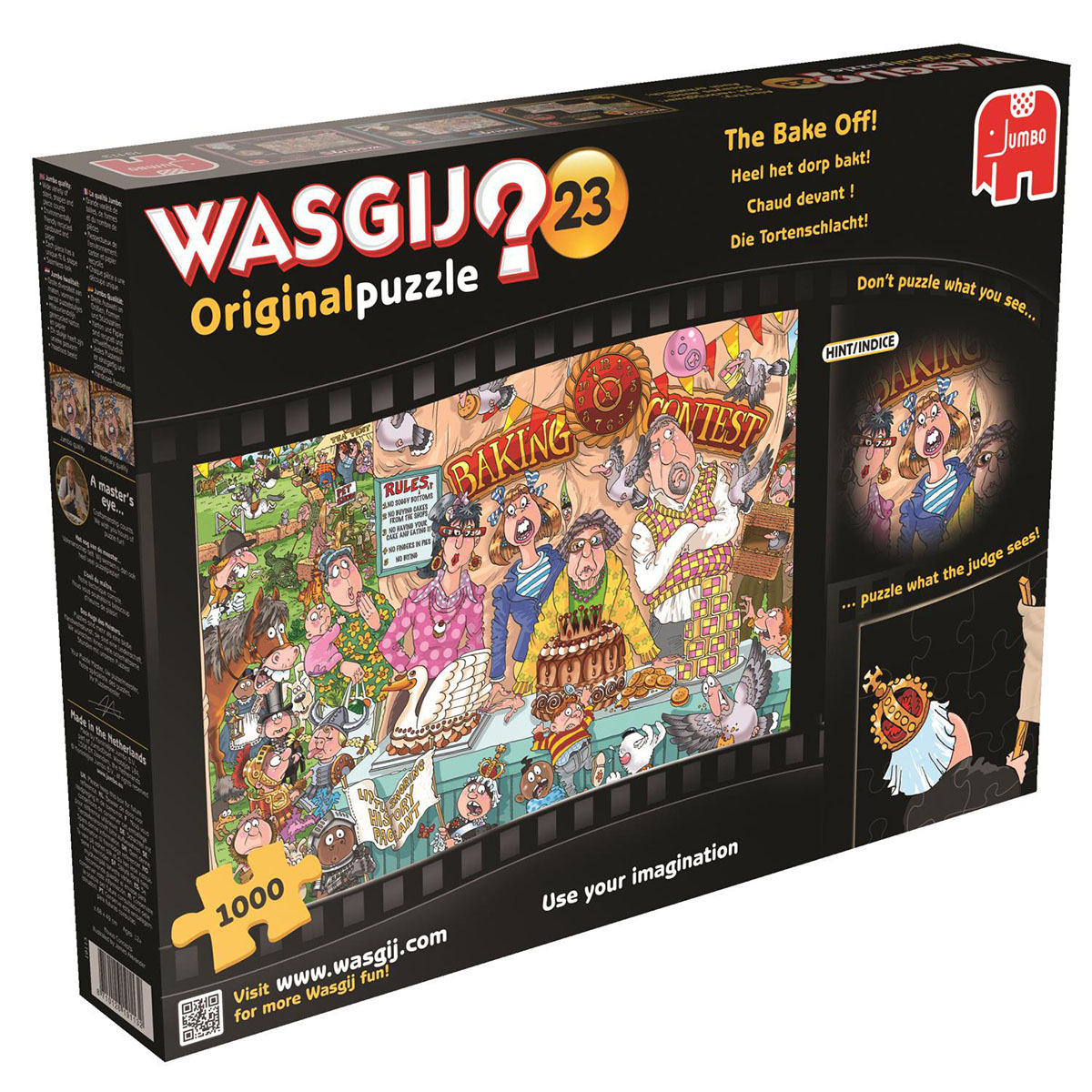 Jumbo Retro Wasgij Destiny 4 19178 for sale online The Wasgij Games Jigsaw 1000 Pieces 
