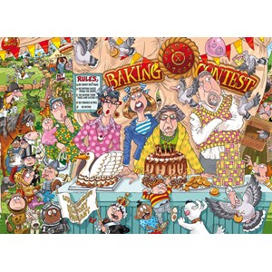 Jumbo (19113) - James Alexander: "Wasgij Original #23: The Bake Off" - 1000 pieces puzzle