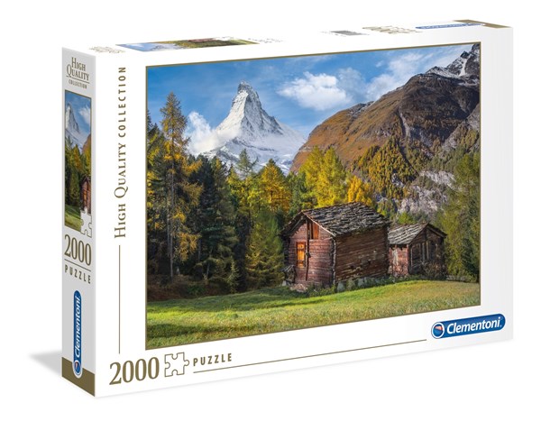 Clementoni (32561) - "Fascination with Matterhorn" - 2000 pieces puzzle