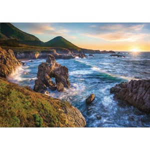 Ravensburger (15287) - "Big Sur Sunset" - 1000 pieces puzzle