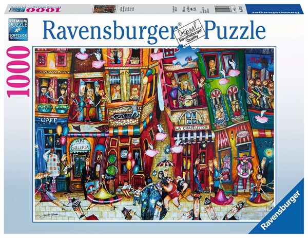 Ravensburger (15275) - "When Pigs Fly" - 1000 pieces puzzle