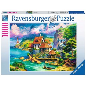 Ravensburger (15273) - "The Cliff House" - 1000 pieces puzzle