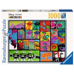 Ravensburger (13992) - "Pop Art" - 1000 pieces puzzle