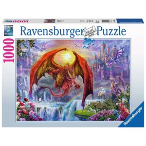Ravensburger (15269) - "Dragon Kingdom" - 1000 pieces puzzle
