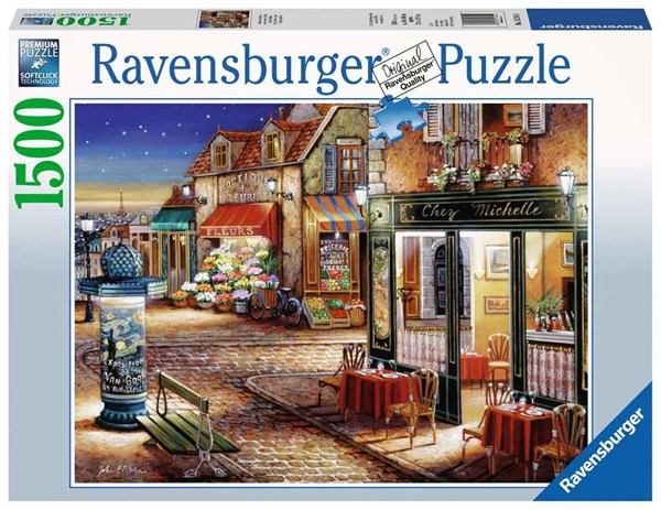 Ravensburger (16244) - "Paris's Secret Corner" - 1500 pieces puzzle