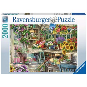 Ravensburger (13996) - "Gardener's Paradise" - 2000 pieces puzzle