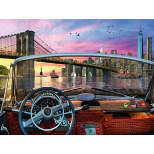 Ravensburger (15267) - "Brooklyn Bridge" - 1000 pieces puzzle