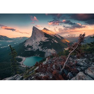 Ravensburger (15011) - "Rugged Rocky Mountains" - 1000 pieces puzzle