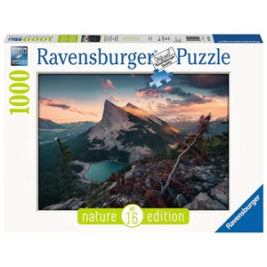 Ravensburger (15011) - "Rugged Rocky Mountains" - 1000 pieces puzzle