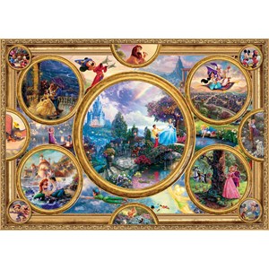 Schmidt Spiele (59607) - Thomas Kinkade: "Disney Dreams Collection" - 2000 pieces puzzle