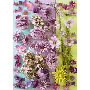 Schmidt Spiele (58944) - "Violet Blossom" - 1000 pieces puzzle