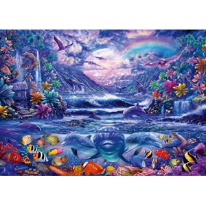 Schmidt Spiele (58945) - "Moonlight Oasis" - 1000 pieces puzzle