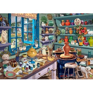 Schmidt Spiele (59656) - Steve Read: "Artist Studio" - 1000 pieces puzzle