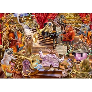 Schmidt Spiele (59664) - Steve Sundram: "Music Mania" - 1000 pieces puzzle