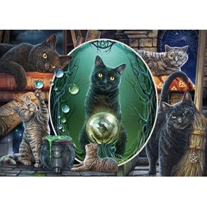 Schmidt Spiele (59665) - Lisa Parker: "Magical Cats" - 1000 pieces puzzle