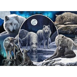 Schmidt Spiele (59666) - Lisa Parker: "Magnificent Wolves" - 1000 pieces puzzle