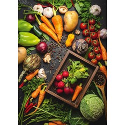 Schmidt Spiele (58398) - "Superfood" - 1000 pieces puzzle