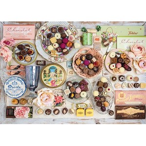 Schmidt Spiele (58940) - "Chocolate Nostalgia" - 1500 pieces puzzle