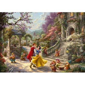 Schmidt Spiele (59671) - Thomas Kinkade: Disney Beauty and the