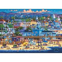 Schmidt Spiele (59642) - Eric Dowdle: "Newport Beach" - 1000 pieces puzzle
